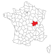 France Département de la Saonne et Loire (71)