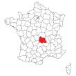 France Département du Puy de Dôme (63)
