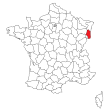 France Département du Haut Rhin (68)